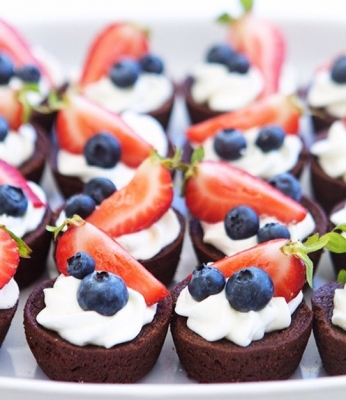 4th-of-july-brownie-bites