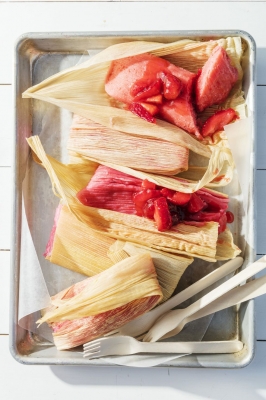 strawberry-tamales