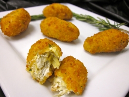 Breaded Parmesan Artichoke Hearts