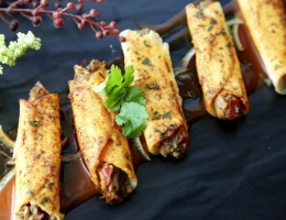 Beef Barbacoa Taquito