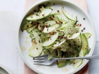 Apple and Avocado Crudo