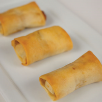 Philly Cheese Steak Spring Roll 