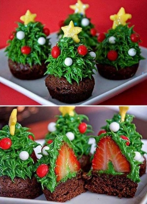 christmas-tree-cupcakes