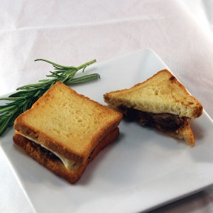 Short Rib & Mini Fontina Panini (Uncut)