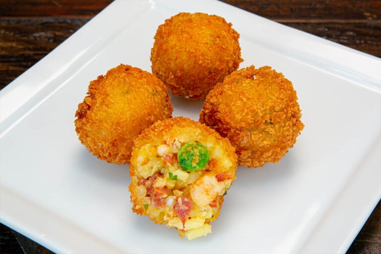 Breaded Paella Arancini