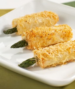 Crispy Asparagus with Asiago