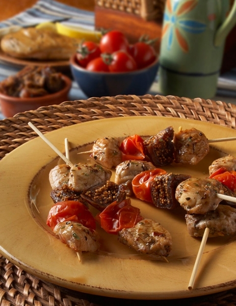 Mediterranean Chicken Kabobs | AppetizersUSA