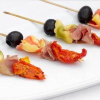Antipasto Kabob with Prosciutto