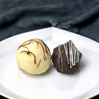 Cheesecake Drops Covered in Chocolate