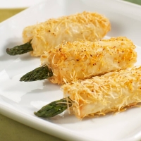 Crispy Asparagus with Asiago Crispy Asparagus with Asiago