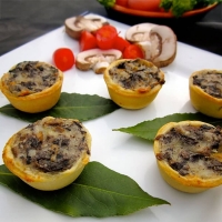 Mushroom Tarts 