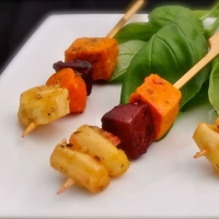 Root Vegetable Kabob 
