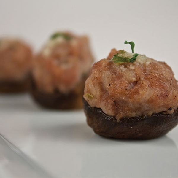 sausage stuffed mushrooms